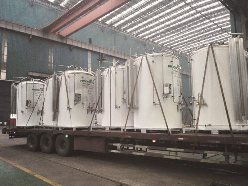 MT450-5000L cryogenic storage tanks