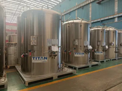 Micro Bulk Cryogenic Liquid Oxygen Nitrogen Argon Storage Mini Tank