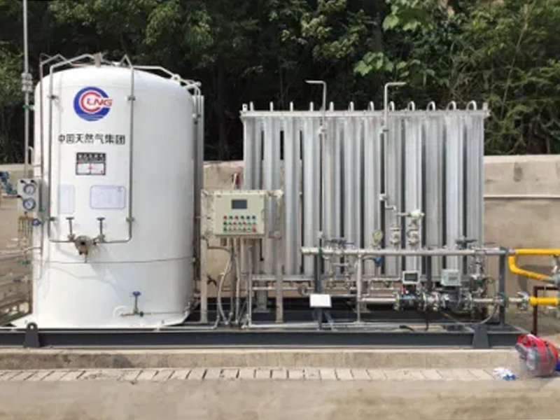 5m3 LNG Cryogenic tank with Gas Supply System Skid